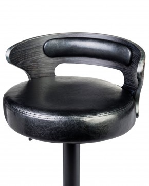 Стул барный DOBRIN FRED BLACK, чёрное дерево, чёрный в Лабытнанги - labytnangi.ok-mebel.com | фото 6