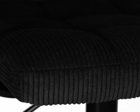 Стул барный DOBRIN KRUGER ARM BLACK, черный вельвет (LAR-E2041-52) в Лабытнанги - labytnangi.ok-mebel.com | фото 8