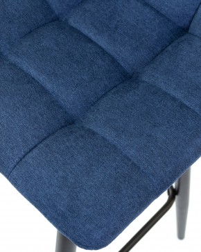 Стул барный DOBRIN NICOLE, черные матовые ножки, синяя ткань (UF860-14B) в Лабытнанги - labytnangi.ok-mebel.com | фото 8