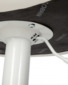 Стул барный DOBRIN TAILOR WHITE, белый PU в Лабытнанги - labytnangi.ok-mebel.com | фото 7