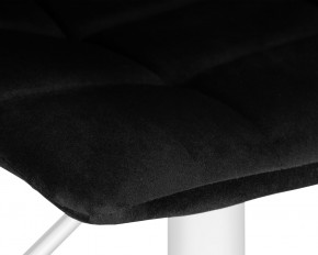 Стул барный DOBRIN TAILOR WHITE, черный велюр (MJ9-101) в Лабытнанги - labytnangi.ok-mebel.com | фото 7