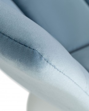 Стул барный DOBRIN TAILOR WHITE, пудрово-голубой велюр (MJ9-74) в Лабытнанги - labytnangi.ok-mebel.com | фото 10