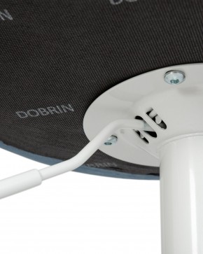 Стул барный DOBRIN TAILOR WHITE, пудрово-голубой велюр (MJ9-74) в Лабытнанги - labytnangi.ok-mebel.com | фото 7