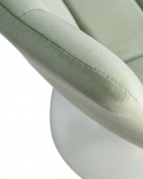 Стул барный DOBRIN TAILOR WHITE, пудрово-мятный велюр (MJ9-87) в Лабытнанги - labytnangi.ok-mebel.com | фото 8