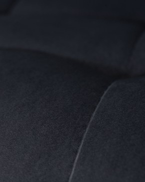 Стул обеденный DOBRIN CHILLY, Черный Holland 75, основание черное в Лабытнанги - labytnangi.ok-mebel.com | фото 2