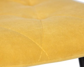 Стул обеденный DOBRIN CHILLY ROMBO, Горчичный Simple 15, основание черное в Лабытнанги - labytnangi.ok-mebel.com | фото 10