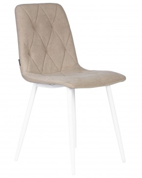 Стул обеденный DOBRIN CHILLY ROMBO, Капучино Simple 05, основание белый в Лабытнанги - labytnangi.ok-mebel.com | фото 2