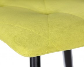 Стул обеденный DOBRIN CHILLY ROMBO, Лайм Simple 14, основание черное в Лабытнанги - labytnangi.ok-mebel.com | фото 7
