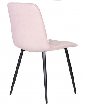 Стул обеденный DOBRIN CHILLY ROMBO, Розовый Simple 03, основание черное в Лабытнанги - labytnangi.ok-mebel.com | фото 4