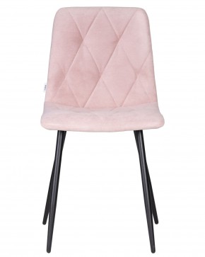 Стул обеденный DOBRIN CHILLY ROMBO, Розовый Simple 03, основание черное в Лабытнанги - labytnangi.ok-mebel.com | фото 6