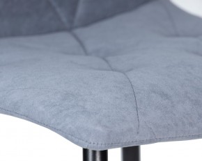 Стул обеденный DOBRIN CHILLY ROMBO, Серо-голубой Simple 26, основание черное в Лабытнанги - labytnangi.ok-mebel.com | фото 9