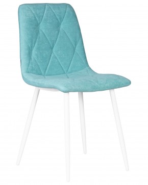 Стул обеденный DOBRIN CHILLY ROMBO, Тиффани Simple 51, основание белый в Лабытнанги - labytnangi.ok-mebel.com | фото