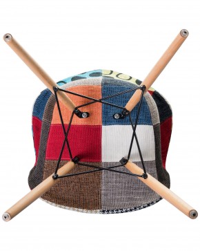 Стул обеденный DOBRIN DAW PATCHWORK, цвет сиденья мозаика в Лабытнанги - labytnangi.ok-mebel.com | фото 7