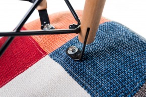 Стул обеденный DOBRIN DAW PATCHWORK, цвет сиденья мозаика в Лабытнанги - labytnangi.ok-mebel.com | фото 8