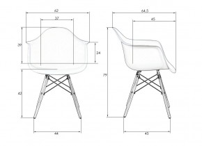 Стул обеденный DOBRIN DAW PATCHWORK, цвет сиденья мозаика в Лабытнанги - labytnangi.ok-mebel.com | фото 9