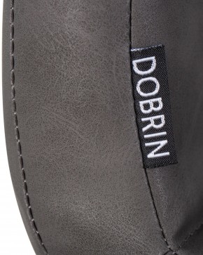 Стул обеденный DOBRIN MARK, черные ножки, серая антрацитовая винтажная экокожа (RU-08) в Лабытнанги - labytnangi.ok-mebel.com | фото 9