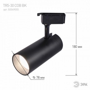 Светильник на штанге Эра  TR5-30 COB BK в Лабытнанги - labytnangi.ok-mebel.com | фото 5