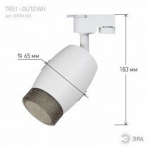 Светильник на штанге Эра  TR51 - GU10 WH в Лабытнанги - labytnangi.ok-mebel.com | фото 4