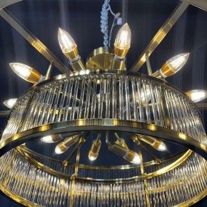 Светильник на штанге Imperiumloft RH Marais Round Chandelier 40,2668 в Лабытнанги - labytnangi.ok-mebel.com | фото 5