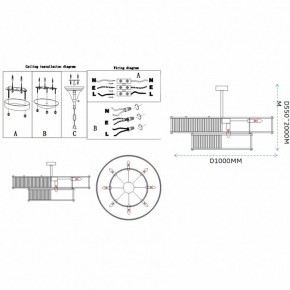 Светильник на штанге Imperiumloft RH Marais Round Chandelier 40,2668 в Лабытнанги - labytnangi.ok-mebel.com | фото 11