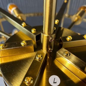 Светильник на штанге Imperiumloft RH Marais Round Chandelier 40,2668 в Лабытнанги - labytnangi.ok-mebel.com | фото 5