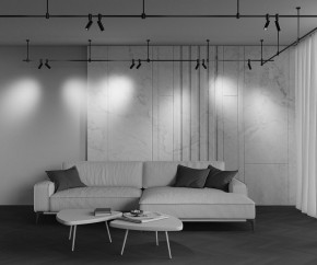 Светильник на штанге Maytoni Focus Led TR144-1-12W4K-W-B в Лабытнанги - labytnangi.ok-mebel.com | фото 5
