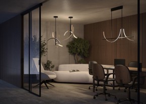 Светильник на штанге Maytoni Wabi MOD428PL-L20BK в Лабытнанги - labytnangi.ok-mebel.com | фото 5