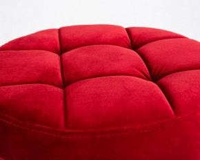 Табурет барный DOBRIN BRUNO BLACK, бордо велюр (MJ9-43) в Лабытнанги - labytnangi.ok-mebel.com | фото 2