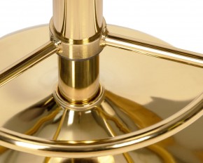 Табурет барный DOBRIN BRUNO GOLD, бежевый велюр (MJ9-10) в Лабытнанги - labytnangi.ok-mebel.com | фото 4