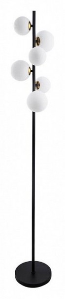 Торшер Arte Lamp Gemini A2243PN-6BK в Лабытнанги - labytnangi.ok-mebel.com | фото