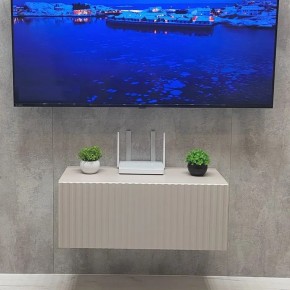 Тумба подвесная под ТВ LINES MTV1-MA 750 Бежевый (Леда-М 10.1.5) в Лабытнанги - labytnangi.ok-mebel.com | фото 5