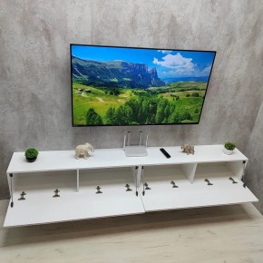 Тумба подвесная под ТВ LINES MTV4-MA 1150 Белый глянец (Белый-M 10.1.1) в Лабытнанги - labytnangi.ok-mebel.com | фото 12