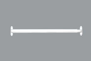 Турник-перекладина раздвиж 600-750мм цв.белый в Лабытнанги - labytnangi.ok-mebel.com | фото