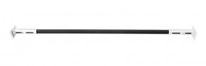 Турник раздвижной 1450-1700 цв. белый-черный FLEXTER PROFI в Лабытнанги - labytnangi.ok-mebel.com | фото