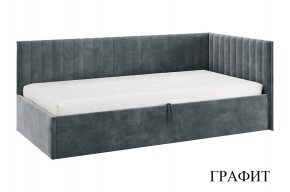 ТВИКС Кровать (тахта) с ПМ 900 (графит) в Лабытнанги - labytnangi.ok-mebel.com | фото
