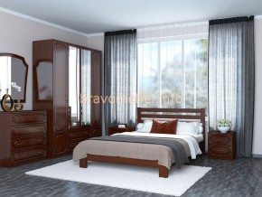 ВЕРОНИКА Кровать из массива 1600 в Лабытнанги - labytnangi.ok-mebel.com | фото 3