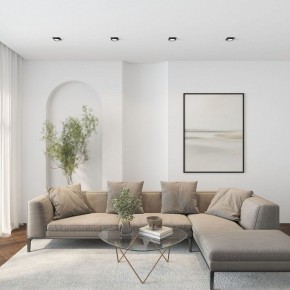 Встраиваемый светильник Denkirs FLAT DK2091-BK в Лабытнанги - labytnangi.ok-mebel.com | фото 5