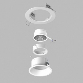 Встраиваемый светильник Lightstar Domino D61607BMOD в Лабытнанги - labytnangi.ok-mebel.com | фото 3