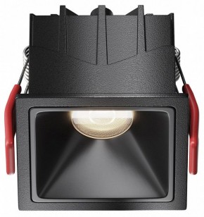Встраиваемый светильник Maytoni Alfa LED DL043-01-10W4K-SQ-B-1 в Лабытнанги - labytnangi.ok-mebel.com | фото
