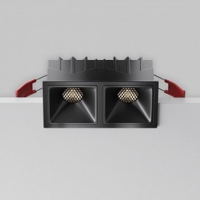 Встраиваемый светильник Maytoni Alfa LED DL043-02-10W4K-SQ-B-1 в Лабытнанги - labytnangi.ok-mebel.com | фото 2