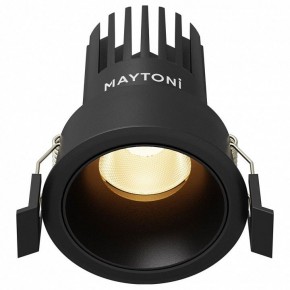 Встраиваемый светильник Maytoni Dip DL115-10W-2.7K-B в Лабытнанги - labytnangi.ok-mebel.com | фото