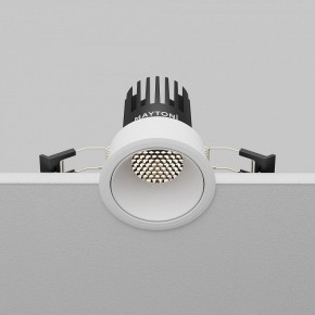 Встраиваемый светильник Maytoni Dip DL115-10W-4K-W в Лабытнанги - labytnangi.ok-mebel.com | фото 7