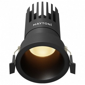 Встраиваемый светильник Maytoni Dip DL118-15W-2.7K-B в Лабытнанги - labytnangi.ok-mebel.com | фото