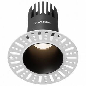 Встраиваемый светильник Maytoni Dip DL120-10W-4K-TRS-B в Лабытнанги - labytnangi.ok-mebel.com | фото