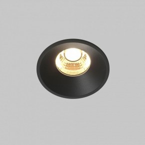 Встраиваемый светильник Maytoni Round DL058-7W2.7K-B в Лабытнанги - labytnangi.ok-mebel.com | фото 3