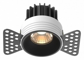 Встраиваемый светильник Maytoni Round DL058-7W3K-TRS-B в Лабытнанги - labytnangi.ok-mebel.com | фото 2