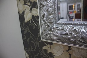Зеркало большое Тиффани Premium черная/серебро (ТФ/02(П) в Лабытнанги - labytnangi.ok-mebel.com | фото 3