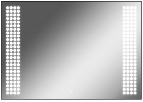 Зеркало Cosmo 100 black с подсветкой Sansa (SC1047Z) в Лабытнанги - labytnangi.ok-mebel.com | фото