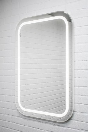 Зеркало Elis 100 white с подсветкой Sansa (SEe1045Z) в Лабытнанги - labytnangi.ok-mebel.com | фото 3