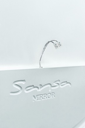 Зеркало Gia 75 white с подсветкой Sansa (SGa1044Z) в Лабытнанги - labytnangi.ok-mebel.com | фото 5